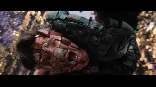 Person flying in futuristic cityscape — Doctor Strange 2