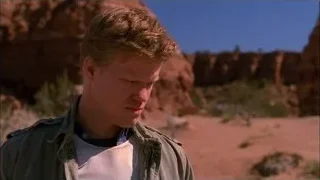 Young boy deep in thought in desert — Breaking Bad