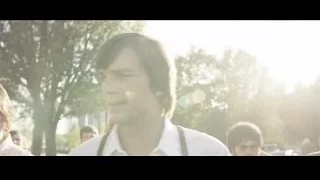 Men walking on sunny street — Jobs