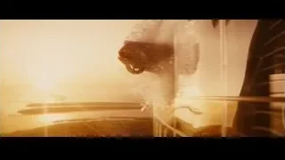 person cleaning window with city skyline view — Furious Seven