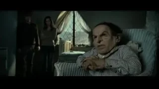 elderly man in dimly lit room — Harry Potter and the Deathly Hallows 2