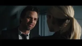 Man and woman conversing in dark room — Now You See Me