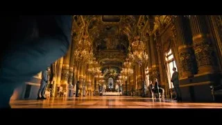 two men walking in grand ornate palace — John Wick: Chapter 4