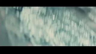 car crashed into a rocky cliff — Furious Seven