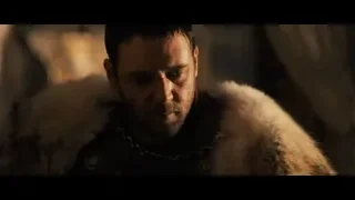 man in fur coat outdoors — Gladiator