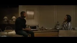 man and woman in kitchen — Creed 2