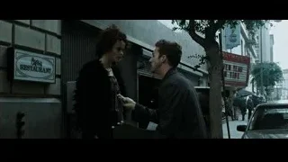 Man and woman standing by bus — Fight Club