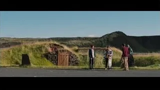 people standing by stone hut — The Secret Life of Walter Mitty