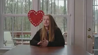 woman at table with heart decoration — Screened Out
