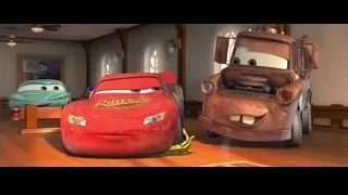 Lightning McQueen and Mater smiling — Cars
