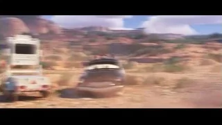 wrestler in red suit in wrestling ring — Cars 3
