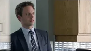 young man in suit deep in thought — Suits