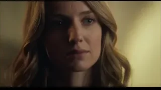 young woman's serious face — Peaky Blinders