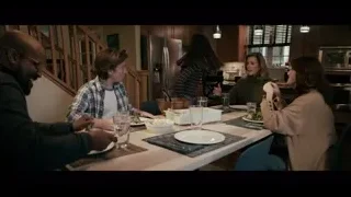 group eating at dining table in kitchen — The Social Dilemma