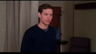 young man standing in a hotel room — Spider Man