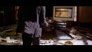 person walking out of a yellow school bus — Batman: The Dark Knight