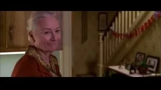 elderly woman smiling in room — Spider Man 2