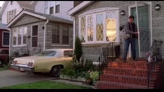 man standing in front of vintage car — Spider Man