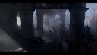 people walking through archway in ruins — Peaky Blinders