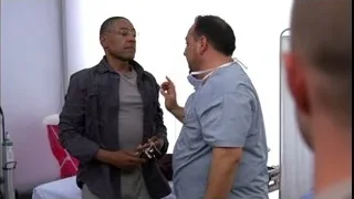 Man standing in hospital room — Breaking Bad
