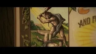 Religious illustration of Jesus figure — Hacksaw Ridge