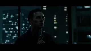 Man with gun looking at city at night — Fight Club
