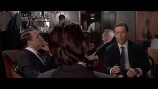 men clapping in a bar — American Psycho
