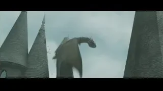 dragon's head with open mouth and wings — Harry Potter and the Goblet of Fire