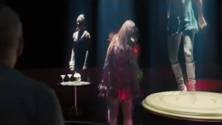 dancers performing on dimly lit stage — Blade Runner 2049