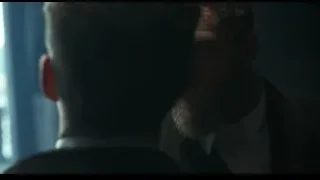 Man in suit with bloody face — Peaky Blinders