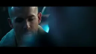 Man with blonde hair and white jacket — Deadpool