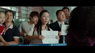 woman shaking hands with man — The Karate Kid