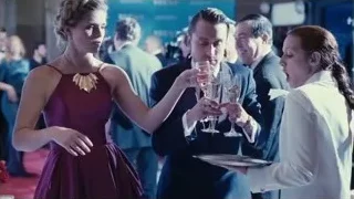 People at formal event with champagne — Succession