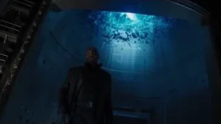 man in dark tunnel looking at water window — The Avengers