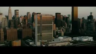 city skyline with modern skyscraper at sunset — The Dictator