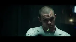 man with blonde hair in light blue shirt — Deadpool
