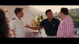 three men in uniform with mountain view — The Wolf Of Wall Street