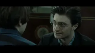 Young man with glasses looking in mirror — Harry Potter and the Deathly Hallows 2