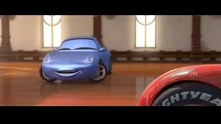 Lightning McQueen car in large room — Cars