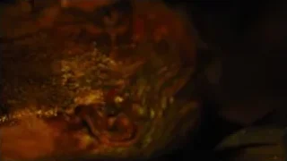 man's bloody face in close-up — Blade Runner 2049
