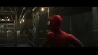 Spider-Man flying towards caged Spider-Man — Spiderman: No Way Home