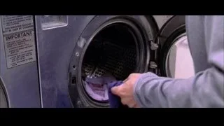hand opening washing machine door — Spider Man 2
