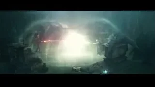 Glowing orb in eerie forest ruins — Harry Potter and the Goblet of Fire