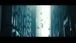 city street at night with explosion — Superman: Man of Steel