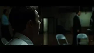 man standing in dimly lit room — Fight Club