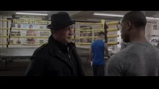 Two men in boxing gym — Creed