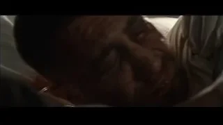Bloody unconscious man on hospital bed — Southpaw