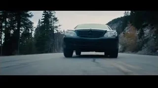 car driving on mountain road — Furious Seven