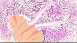 young girl lying in pink flower field — I Want To Eat Your Pancreas