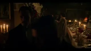 two women holding wine in dining room — Peaky Blinders